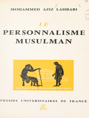 cover image of Le personnalisme musulman